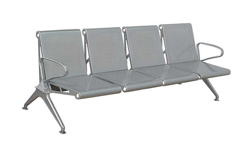 WT-323-4 four seater airport bench